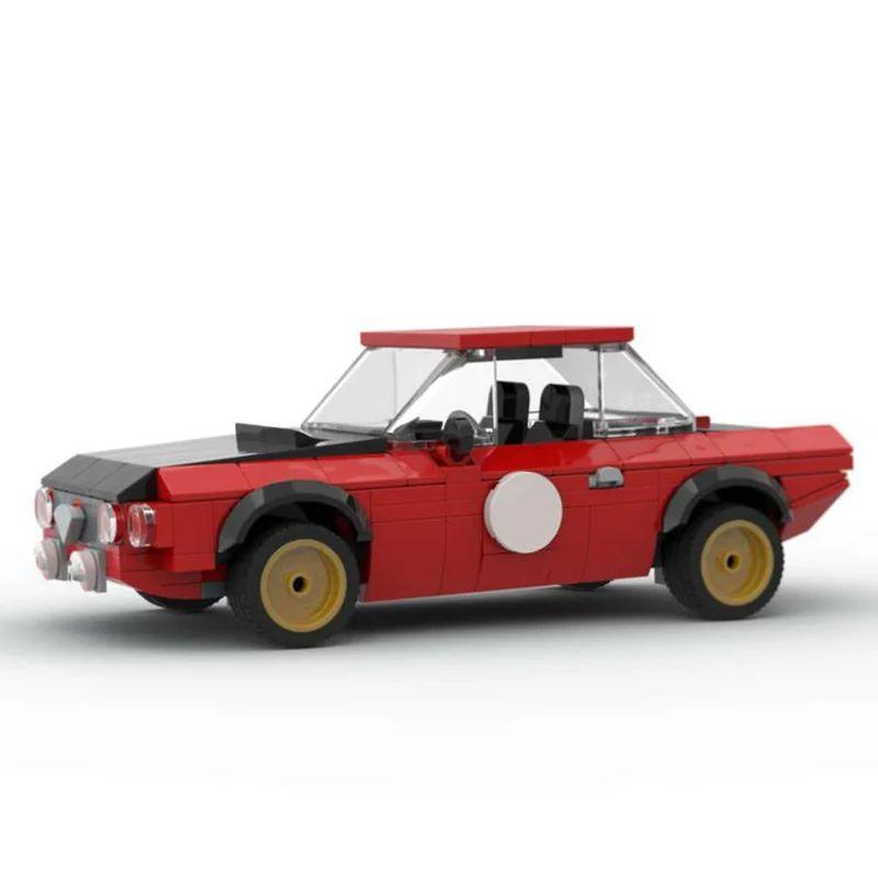262PCS MOC Rallye 1969 24hr Winner Building Block Racing Assembling ModelToy Brick Children Birthday Gifts
