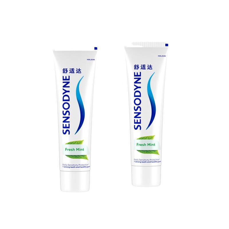 Sensodyne Fresh Mint Sensitive Toothpaste Duo Pack