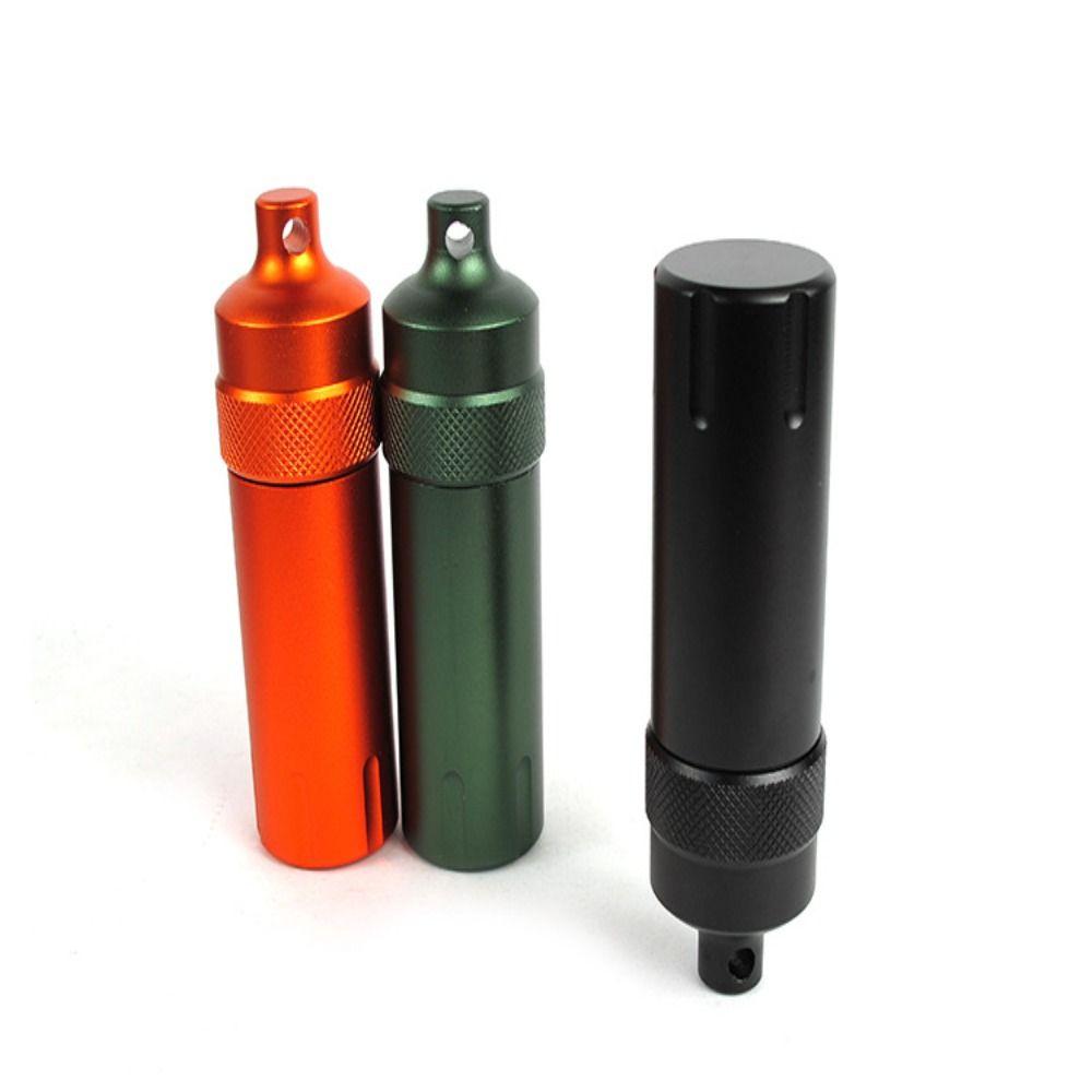 Outdoor Tool EDC Tool Keychain Seal Bottle Outdoor Pill Tank Waterproof Canister Waterproof Bottle