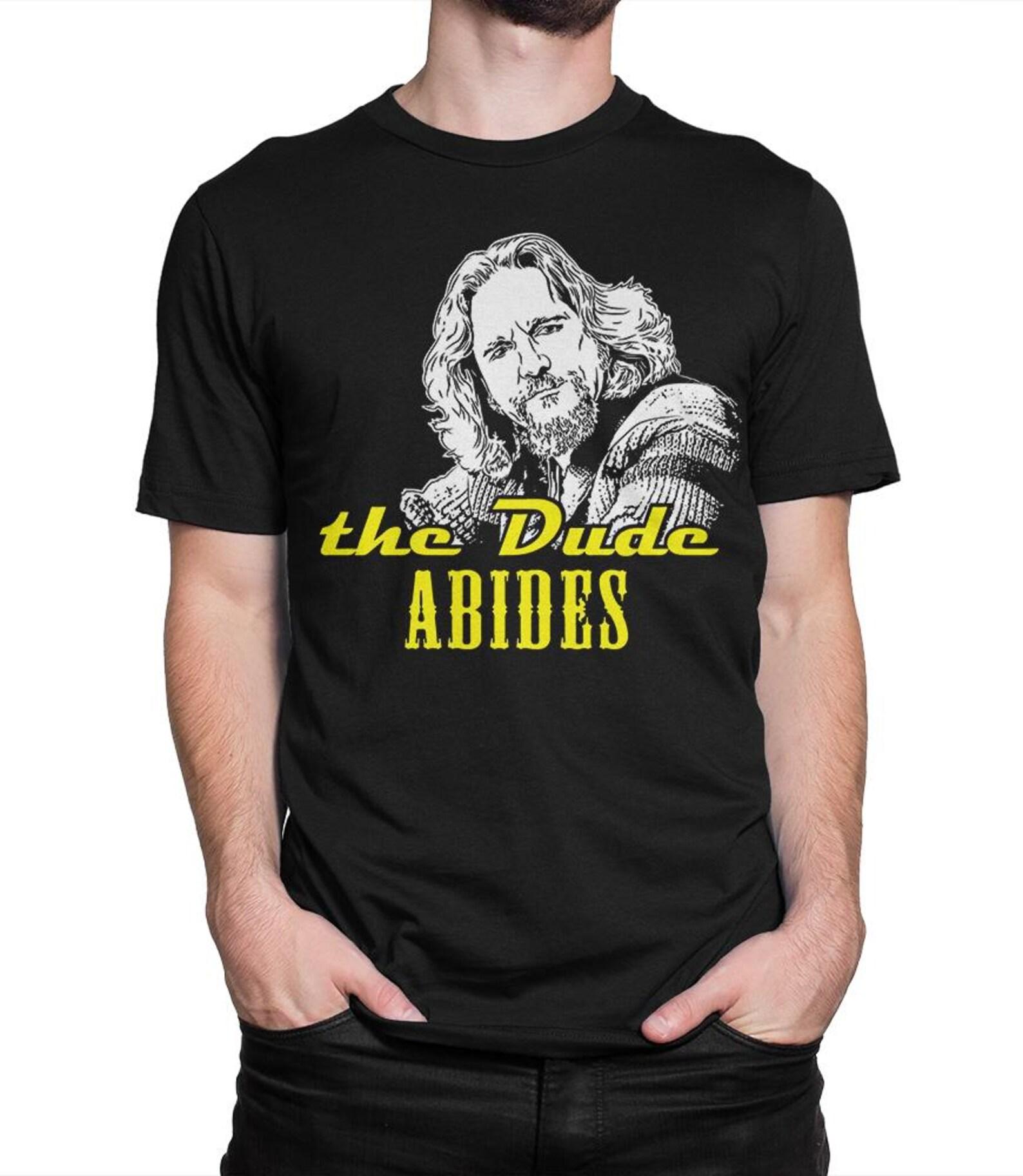 The Big Lebowski The Dude Abides T-Shirt, Men s and Women s Sizes S