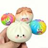 Mysteries Dumplings Colorful Dumpling Squishy Mysterious Dumplings Decompression Squeeze Toys Stress Relief Balls