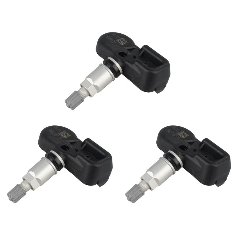 

3X Tire Pressure Sensors TPMS 42607-33021 42607-06011 For Scion Toyota Corolla Rav4 Prius Lexus ES350 IS250 RX350 чёрный