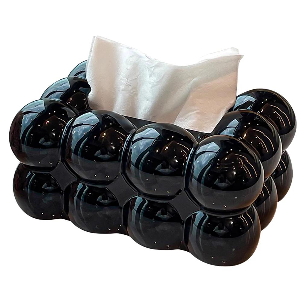 Bubble Tissue Holder Minimalist Paper Storage Box Creative Cotton Candy Tissue Cover Home Decoration