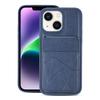 Multifunctional Vertical Flip Card Wallet Holder Vegan Leather Back Phone Case