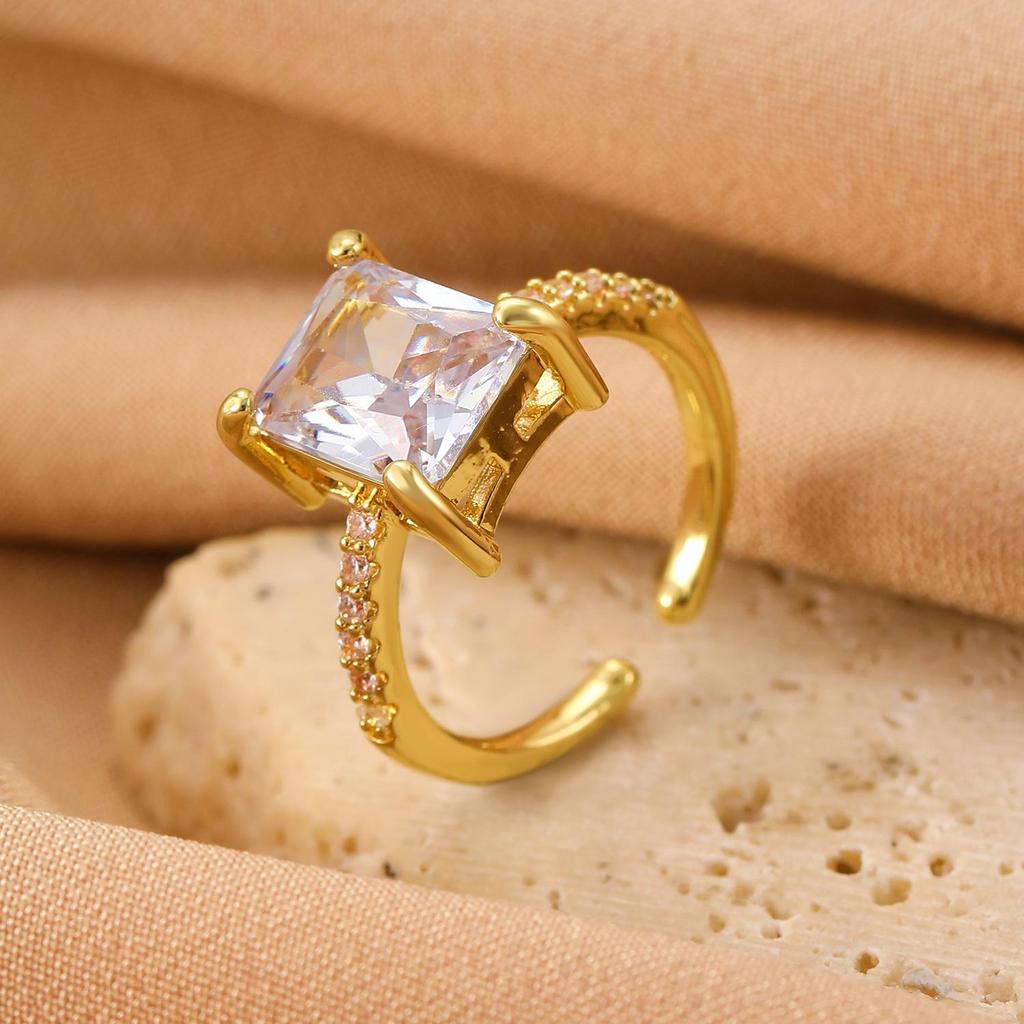 High-End Cross-Border Fashion Bow Ring for Women - European & American Style Open Index Finger Accessory