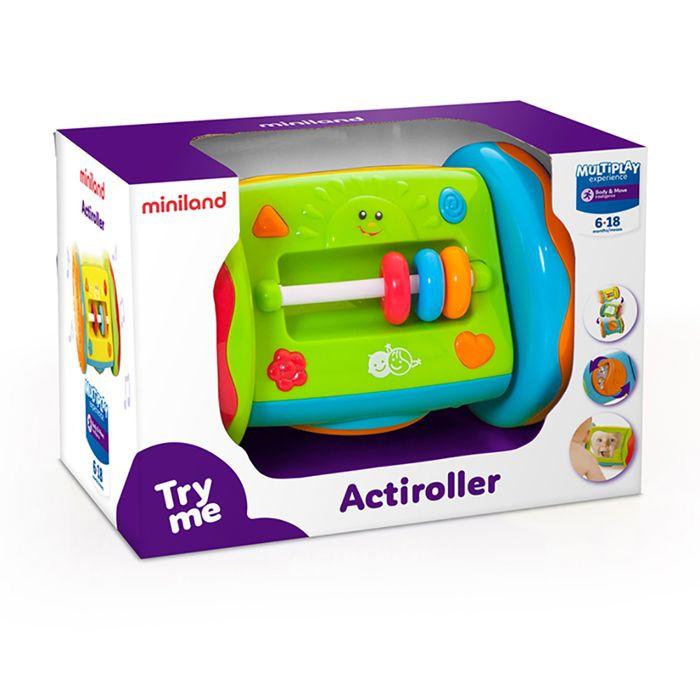 Jouet pour bébé - MINILAND - ACTIROLLER 97272 - 19 cm - Multi - Sans piles