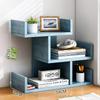 Bookcase Desktop Desk Storage and Storage Rack Household Desk Small Bookshelf Bedroom Office Multi-layer Simple Shelf