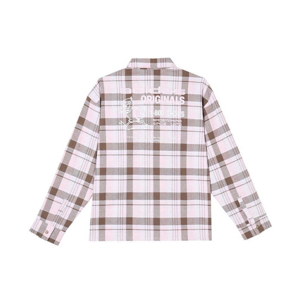 Adidas Originals FW25 Flannel Cotton Sports Long Sleeve Shirt Men shirts KG6452