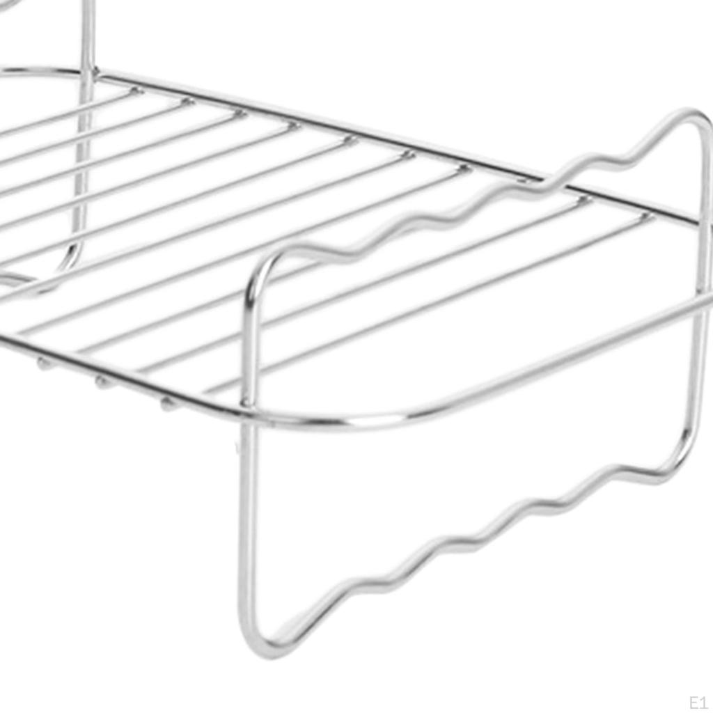 Air Fryer Grillställ, metallugnskylningstillbehör, stativ