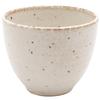 Mino Ware Sabi Shino Rokubei Sencha Diameter 8cm X Height Capacity Microwave and Dishwasher Made In Product Number Bowl, 6.5cm, 170ml, Ivory, Safe,