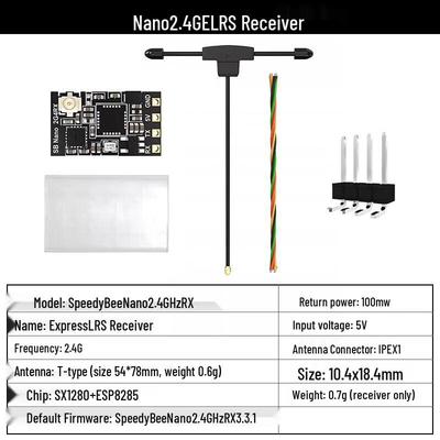 SpeedyBee ELRS Nano 2.4G Receiver