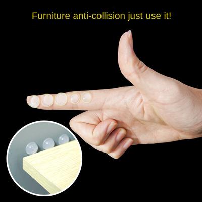 3329 Punti Adesivi Trasparenti in Silicone per Pavimenti Ammortizzanti Anti-urto Anti-Collisione Punti Antiscivolo per Mobili