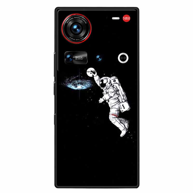 For ZTE Nubia Z70 Ultra 5G Case 6.85'' Black Silicone TPU Soft Phone Cover for Nubia Z70 Ultra Protective Back Shells Z 70 Ultra
