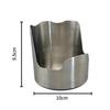 Stainless Steel Spoon Rest With Drip Tray, Heavy Duty Vertical Utensil Holder For Ladles Spatulas & Pot Lids, Rust-Proof Kitchen