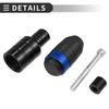 Motoforti M8 Motorcycle Frame Slider Anti-Fall Stick Exhaust Anti-Crash Fall Prevention Device for Honda