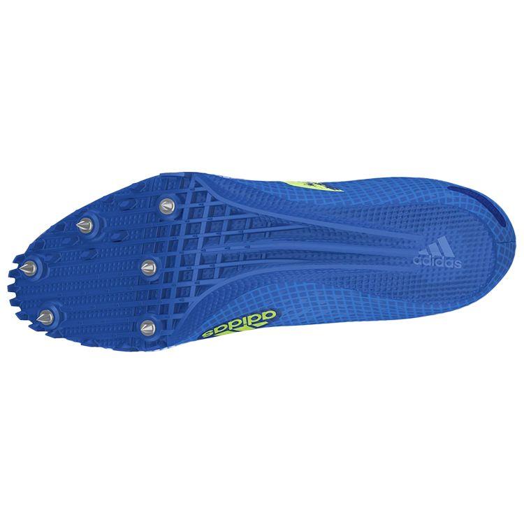 Adidas Adizero Finesse Spikes Football Blue Solar Yellow Unisex Sneakers Royal-Blue H68746