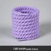 White Polyester Cotton Three-Strand Round Shoelaces - Versatile for Casual or Board Shoes (Pair)