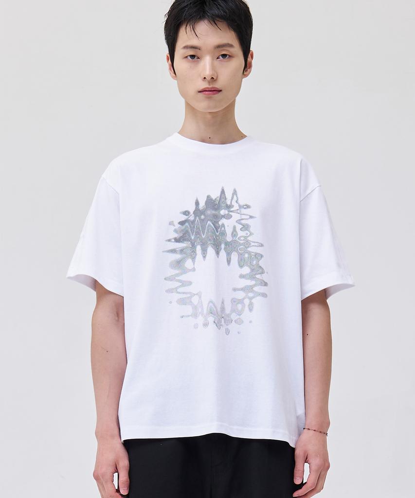 Akesi Eita Sealing Half T-Shirt - White