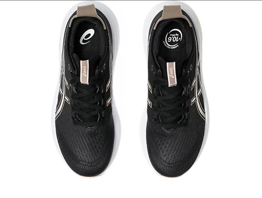 Running Shoes Asics Black/Coral Gel-Nimbus 27