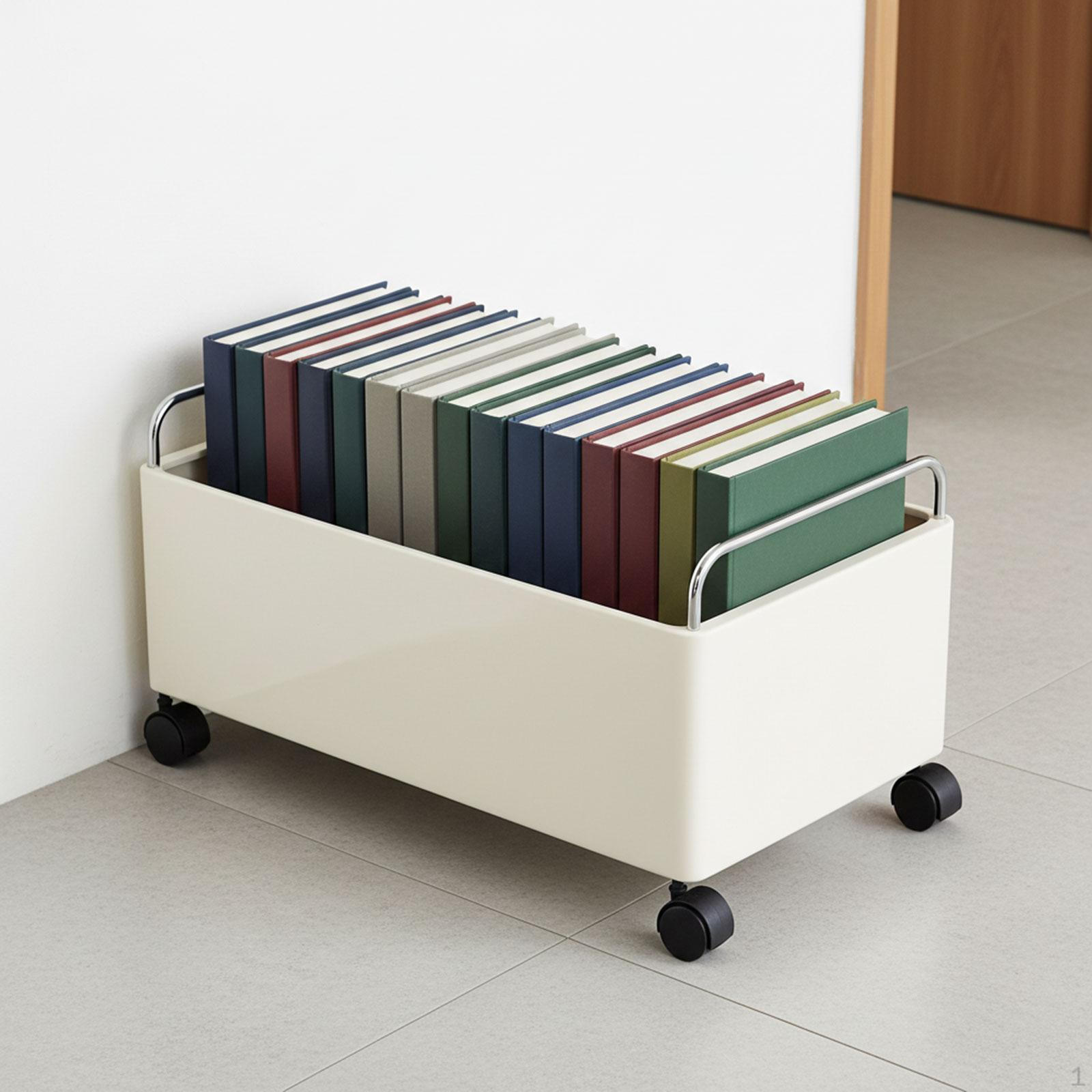 

Large Capacity And Sturdy Rolling Storage Trolley, Ideal for Children s Room, Office, Or Home White S
