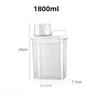 Large-sized Pet Sealed Thickened Storage Jar Storage Jar Portioning Bottle, Large-capacity Measuring Cup