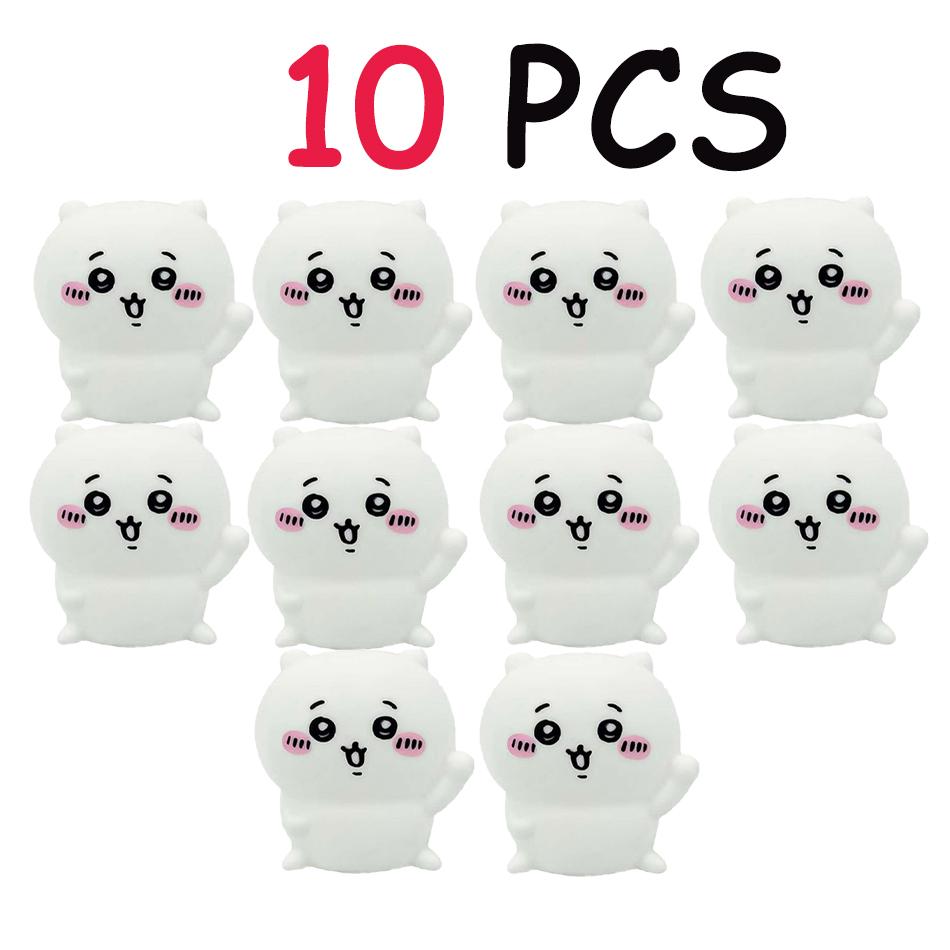 Chiikawa Anime LED Night Light  Hachiware  Usagi Rabbit Lamp Bedroom Desktop Decor Birthday Gift for Children Best Gift Toy