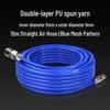 High-Pressure PU Air Hose with Quick Connect - 5*8/10*6.5/12*8, Pneumatic Air Compressor and Pump Compatible