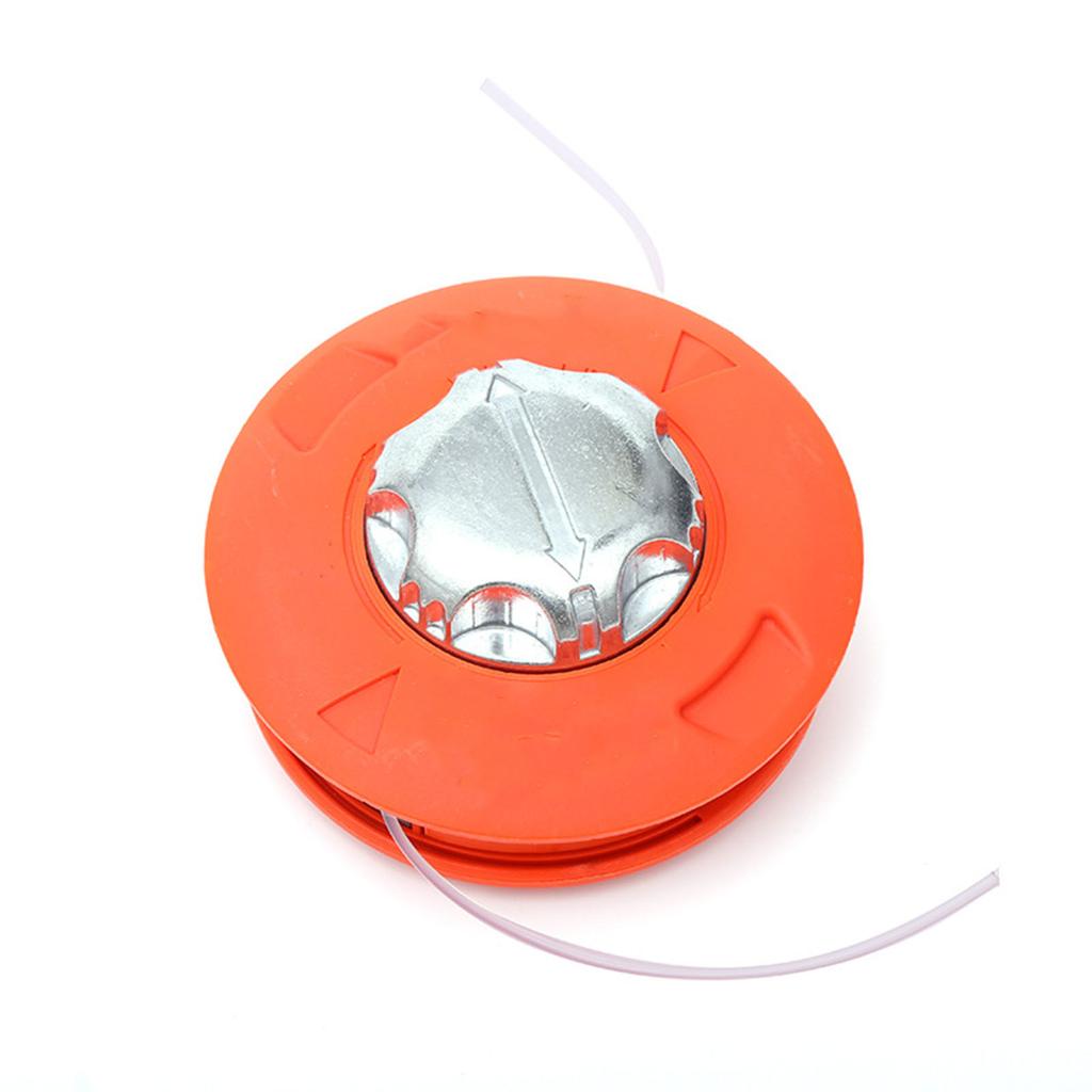 Trimmer Head Replacement Left Rotation Aluminum Grass Trimmer Head for Garden Weeder