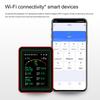 WiFi 15-in-1 Portable AQI PM0.3 PM1.0 PM2.5 PM10 Tester TFT Display Household CO CO2 TVOC HCHO Tester APP Control CO2 Detector