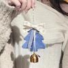 Christmas Bell Hanging Decoration Doorbell Christmas Party Hanging Decoration Creative Glitter Christmas Tree Keychain Pendent