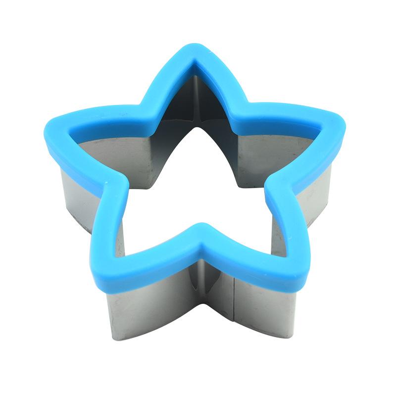 Stainless Steel Sandwich Cutter Reusable Cute Pattern Molds for Bread Cookie Fruit Cutting Home Baking Use