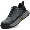 Scarpe di Sicurezza con Bottone Rotante Uomo Sneakers Punta in Acciaio Anti-schiacciamento Anti-perforazione Scarpe da Lavoro Uomo Protezione Moda Scarpe Antiscivolo