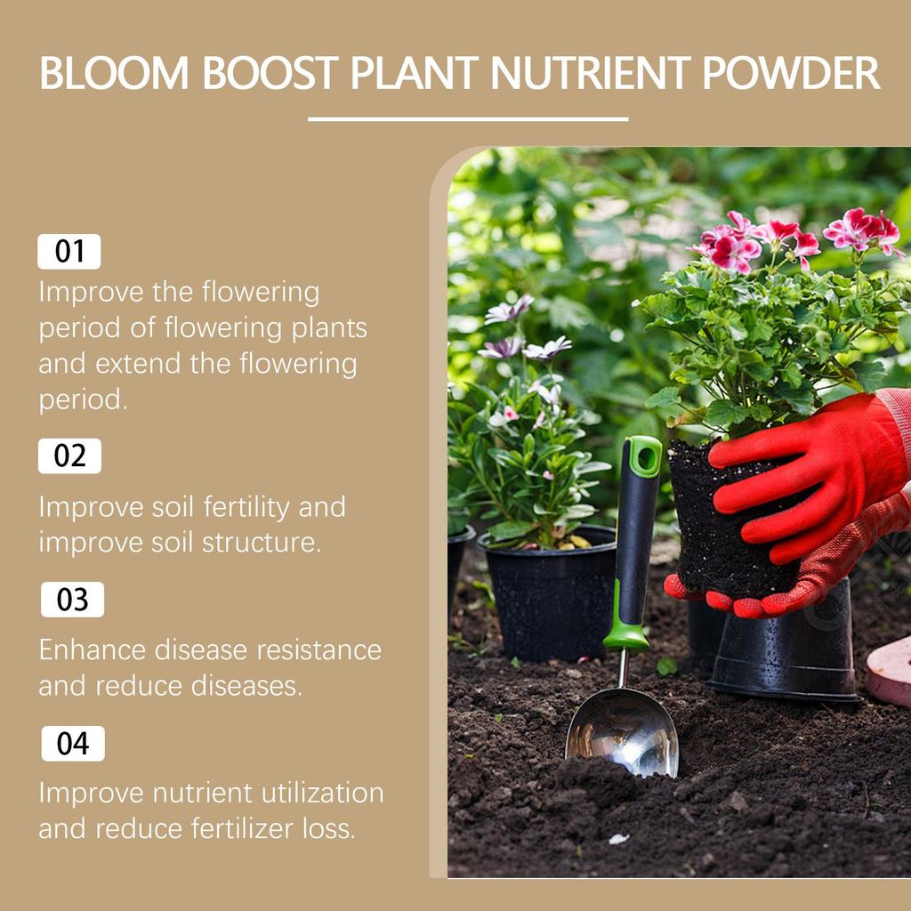 Nutrient Fertilizer For Flower And Plant Growth Plant Nutrient Powder Supplements Soil Nutrients And Is Suitable For Flowers And Houseplants,100g