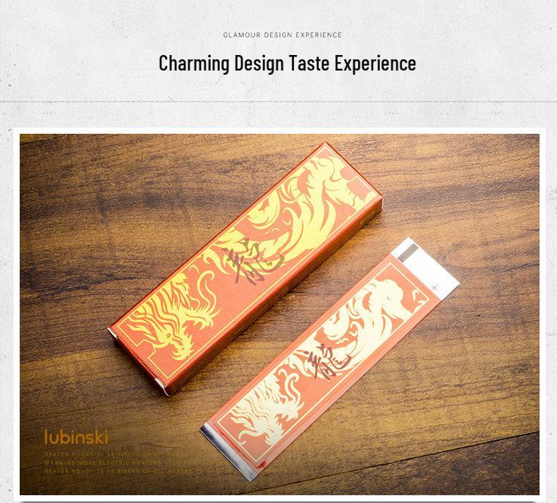 Naklejka naprawcza do cygar Lubinski - Przeciwwybuchowa, samoprzylepna etykieta na stopkę dla uszkodzonych cygar