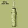 11 Bone Automatic Umbrella Vinyl Folding Weather and Rain Umbrella UV Protection Parasol Custom Sun Umbrella Portable