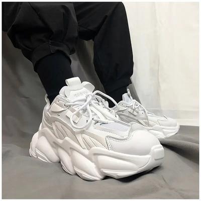 Sonbahar Erkek Platform Spor Ayakkabılar Nefes Alabilen Erkek Kalın Tabanlı Ayakkabılar Antrenörler kadın Spor Ayakkabıları Tenis Masculino Zapatillas Hombre66y