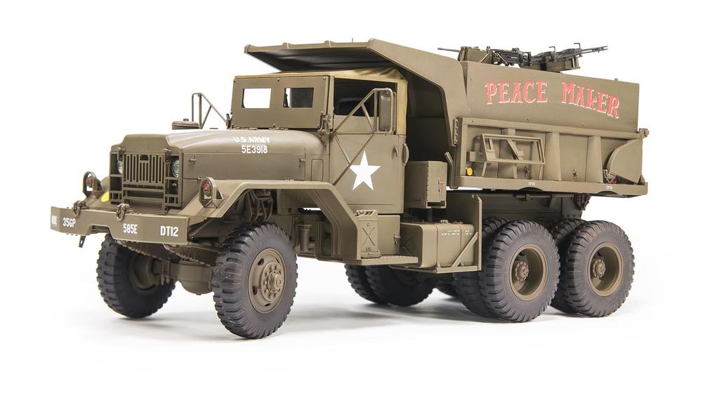 AFV Club 1/35 M51A2 5t Dump Gun Truck Plastic Model FV35351 (Military Vehicle)
