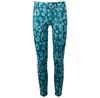 Pantaloni Barlia Kinder Leggings de Iarnă albastru/turcoaz