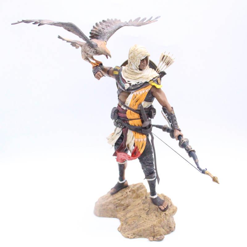 Assassin's Creed Personagens Aya e Bayek 25cm Estátua de PVC de Alta Qualidade Figura de Ação Modelo Brinquedos