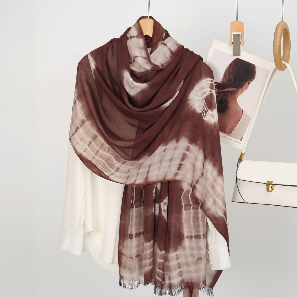 Women's Fashion Scarves Printed Wrap for All Season Casual Scarves for Evening Dresses Lady Lightweight Soft Fashion Long Scarf Wrap Shawl for Women