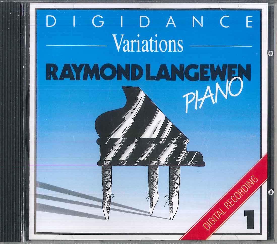

CD RAYMOND LANGEWEN - Digidance Variations VDS923 VIDISHOT PRODUC 1992 Netherland Classical Used