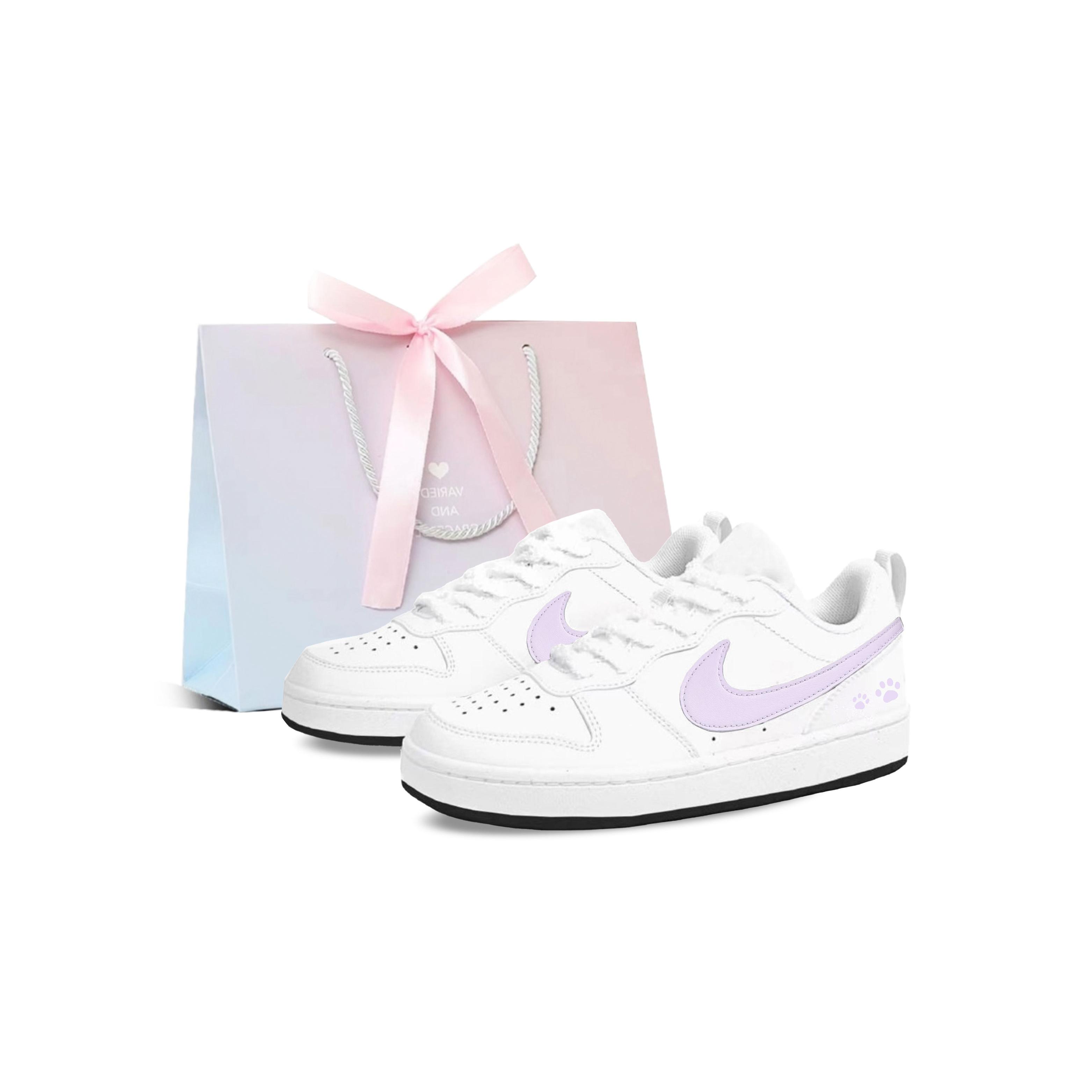 

Nike Court Borough Low top Skateboard Shoes Women s Purple DV5456-104(Team2486-+) 38.5