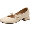 ZHR Women's Elegant Soft Sole Mary Jane Shoes
