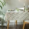 Dining Room  Rectangular Table Cover Cloth Non-Slip Home Table Mat American Tablecloth Waterproof Oil Proof Printed Tablecloth