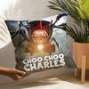 Horror Games CChooChoo Charles Pillow Case Linen Cushion Covers For Decorative Sofa Home Pillows Case Car Chair Pillows Cases