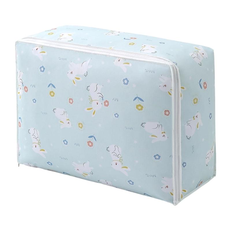 PEVA Multiple Use Storage Bag Sturdy Zippered Organizers for Bedding Clothes Travel Items