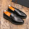 Fashion Men's Dress Shoes Luxury Business Leather Shoes 2026Fashion New Casual Shoe Classic Men's Loafers Soft Oxford Office Work Shoes