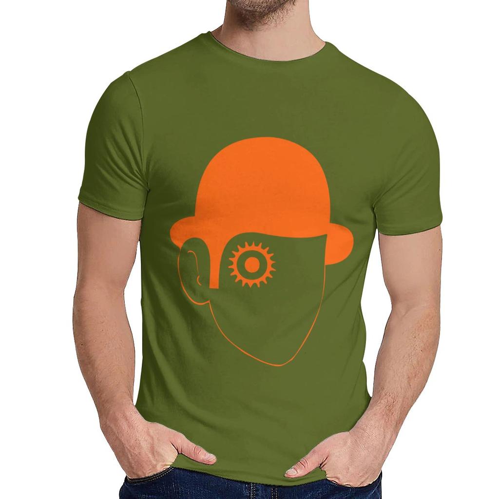 Humorous A Clockwork Orange Tee Kubrick Burgess Droogs Anthony Milk Movie T Shirt