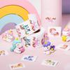 100-500pcs Cartoon Animal Unicorn Sticker Kids Reward Sticker Gift Decoration Label Encouragement Student Stationery Stickers