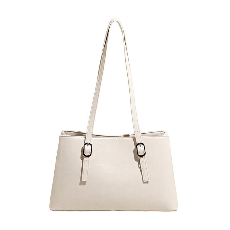 Retro large-capacity shoulder tote bag women's autumn new niche design hand-held underarm bag trendy women's bag